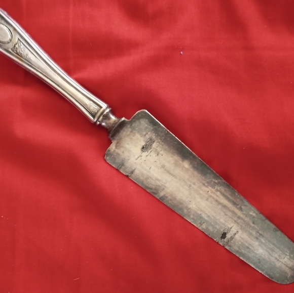 Antique silver plated serving ware vintage petina - Picture 8 of 8